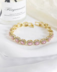 Women's Artificial Gemstones Bracelet – Affordable Luxury