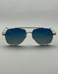 Herren-Piloten-Sonnenbrille im Oversize-Look – Rahmen aus reinem Titan Polarisierte UV-Schutzbrille
