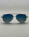 Men’s Pilot-Style Oversized Sunglasses – Pure Titanium Frame Polarized UV Protection Glasses
