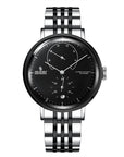 Herren Automatische Mechanische Uhr – MIYOTA Japan Uhrwerk, 43mm Zifferblatt, 14mm, Edelstahl, 30M Wasserdicht, Wochentagsanzeige