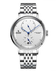 Men's Automatic Mechanical Watch – MIYOTA Japan Movement, 43mm Dial, 14mm, Stainless Steel, 30M Waterproof, Week Display