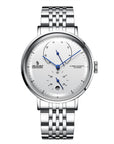 Herren Automatische Mechanische Uhr – MIYOTA Japan Uhrwerk, 43mm Zifferblatt, 14mm, Edelstahl, 30M Wasserdicht, Wochentagsanzeige