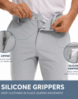 Men's Quick-Dry Breathable Golf Pants – Lightweight Straight Leg