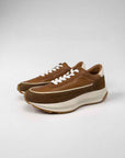 Men's Genuine Leather Running Shoes – Breathable Low-Top Cowhide Sneakers