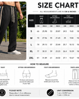 Men's Casual Wide-Leg Trousers — Fleece-Lined Drawstring Pants