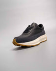 Men's High-Top Vintage Genuine Leather Running Shoes – Thick-Sole Retro Cowhide Boots