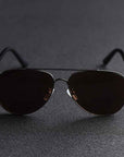 Men's Heart-Shaped Natural Crystal Sunglasses – UV390 Protection