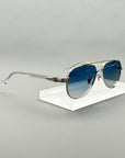 Herren-Piloten-Sonnenbrille im Oversize-Look – Rahmen aus reinem Titan Polarisierte UV-Schutzbrille