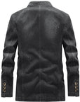 Herren Premium Jeansjacke – 100 % mittelschwere Baumwolle, normale Passform, 3 Farben