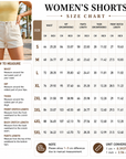 Women's High-Waisted Denim Shorts – Stretch Straight Cut