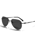 Herren Polarisierte Titanlegierungs-Sonnenbrille – UV400, TAC-Gläser, photochrome Option