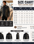Men's Genuine Sheepskin Mid-Length Leather Coat – Fur-Lined Winter Jacket