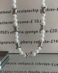 Men's Thorn Spliced Pearl Necklace – Cold-Wind Style Electroplated Alloy Chain