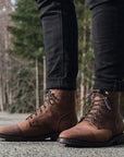 Herren Retro Martin Boots – Klassische Schnürstiefel aus PU-Leder, Gummisohle, EU 38–48, 10 Farben
