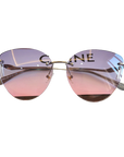 Women's Small-Frame UV Protection Sunglasses – Gradient TAC Lenses, 144×53mm, 6 Colors