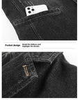 Men's Premium Denim Jacket – 100% Mid-Weight Cotton, Regular Fit, 3 Colors