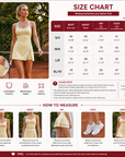 Women's Fitness Tennis Dress with Built-In Shorts