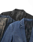 Men's Premium Denim Jacket – 100% Mid-Weight Cotton, Regular Fit, 3 Colors