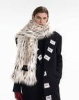 Men's Faux Mink Fur Scarf – Korean Luxe Oversized Lightweight Winter Scarf