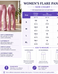 Women's High-Waist Wide Leg Yoga Pants – Bootcut Flare