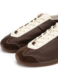 Damen-Freizeitsneaker aus Leder – Retro-Halbschuhe aus Rindsleder mit weicher Gummisohle, leichtem Tragekomfort und rutschfestem Design