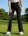 Women's Elastic Breathable Golf Flare Trousers – UPF Sun Protection