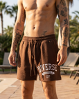 Men's Terry Cloth Casual Shorts – Relaxed Fit