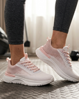 Women's Shock-Absorbing Lightweight Mesh Running Sneakers