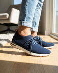 Women's Fly-Knit Slip-On Sneakers – Breathable Mesh Low Top