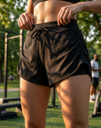 Women's Moisture-Wicking Nylon Yoga & Running Shorts