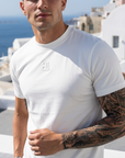 Men's Graphic Embroidery Short Sleeve T-Shirt