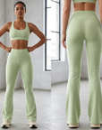 Women's High-Waist Wide Leg Yoga Pants – Bootcut Flare