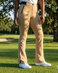 Women's Elastic Breathable Golf Flare Trousers – UPF Sun Protection