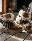 Women's Mid-Calf Snow Boots - Plush Lined, Non-Slip, Winter