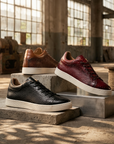 Men's Crocodile Embossed Genuine Leather Shoes