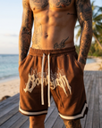 Men's Terry Cloth Casual Shorts – Relaxed Fit