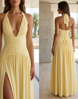 Women's Halter Neck Fishtail Party Dress