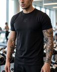 Men's Graphic Embroidery Short Sleeve T-Shirt