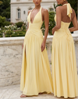 Women's Halter Neck Fishtail Party Dress
