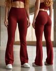 Women's High-Waist Wide Leg Yoga Pants – Bootcut Flare