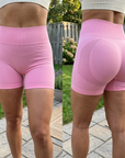 Women's High-Waist Yoga Shorts — Quick-Dry Slim Fit
