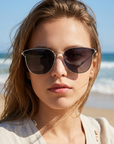 Women's Polarized UV400 Memory Titanium Sunglasses