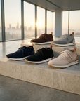 Women's Fly-Knit Slip-On Sneakers – Breathable Mesh Low Top