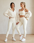 Women's Plush Fleece Sports Three-Piece Set