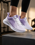 Women's Shock-Absorbing Lightweight Mesh Running Sneakers