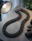 Men's Hip-Hop Full Diamond Cuban Chain Necklace