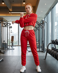 Damen-Velours-Trainingsanzug-Set – 3-teilig Hoodie, Weste und Hose, Fleece-gefüttert, Casual Streetwear Outfit