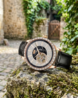 Men's Automatic Mechanical Watch – Diamond Dial, Sapphire Crystal, Hollow Case
