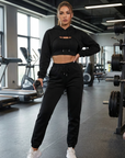 Damen-Velours-Trainingsanzug-Set – 3-teilig Hoodie, Weste und Hose, Fleece-gefüttert, Casual Streetwear Outfit