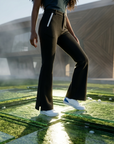 Women's Elastic Breathable Golf Flare Trousers – UPF Sun Protection